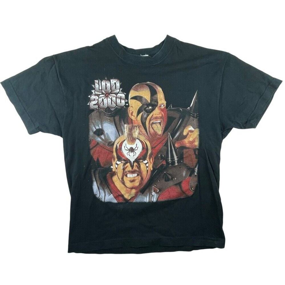 Vintage WWF Legion of Doom LOD 2000 Hawk & Animal t-shirt youth larged